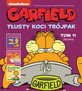 Obrazek Garfield Tłusty koci trójpak Tom 11
