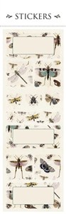 Obrazek Naklejki ozdobne ST160-6 owady 2 arkusze