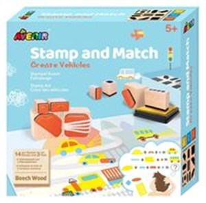 Picture of Stempluj i dopasuj - pojazdy