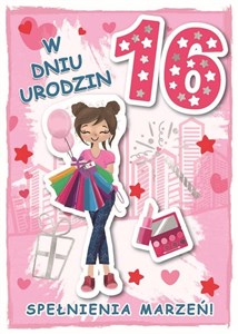 Picture of Karnet urodziny 16