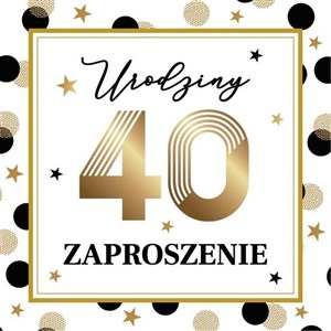 Obrazek Zaproszenie Urodziny (10szt)