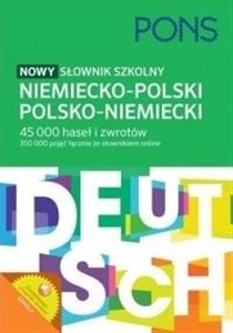 Obrazek Nowy słownik szkolny niemiecko-polski, polsko-niemiecki