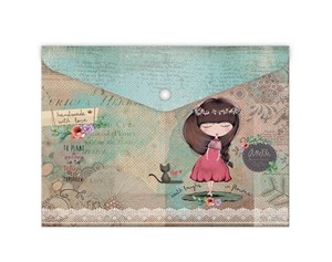 Obrazek Teczka kopertowa A5 z zatrzaskiem ANEKKE