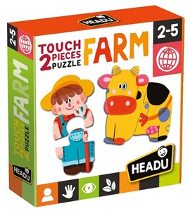 Picture of Puzzle sensoryczne Farma