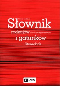 Picture of Słownik rodzajów i gatunków literackich