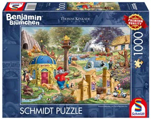 Picture of Puzzle 1000 PQ T. Kinkade Słoń Benjamin 112337