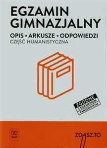 Picture of Egzamin gimnazjalny Część humanistyczna Opis Arkusze Odpowiedzi