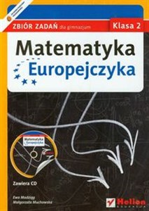 Picture of Matematyka Europejczyka 2 Zbiór zadań + CD Gimnazjum