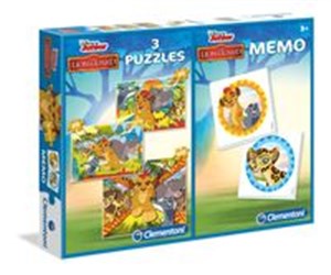 Picture of Puzzle + Memo Lion Guard 2x20+100