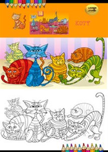 Obrazek Kolorowanka Koty