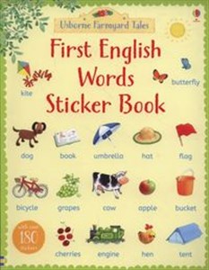 Picture of First English Words Sticker Book