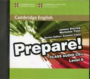 Picture of Cambridge English Prepare! 6 Class Audio 2CD