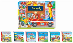 Obrazek Pojazdy teczka z książeczkami