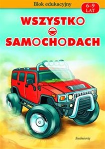 Obrazek Wszystko o samochodach 6-9 lat Blok edukacyjny