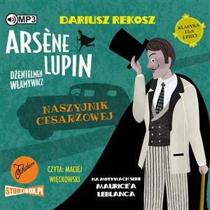 Picture of [Audiobook] CD MP3 Naszyjnik cesarzowej. Arsène Lupin dżentelmen włamywacz. Tom 4