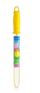 Obrazek Miecz do baniek mydlanych 120ml Peppa (24szt)