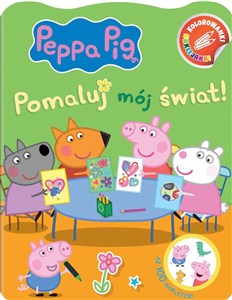 Picture of Pomaluj mój świat! Świnka Peppa. Kolorowanki naklejanki