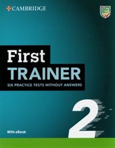 Picture of First Trainer 2 Six Practice Tests without Answers with Audio Download with eBook