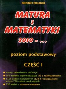 Picture of Matura z matematyki 2010-... Poziom podstawowy część 1