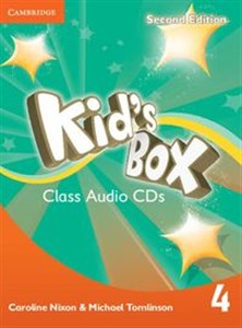 Obrazek Kid's Box Second Edition 4 Class Audio 3 CD