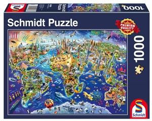 Picture of Puzzle 1000 PQ Odkrywanie świata