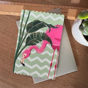 Picture of Karnet Urodziny Flaming