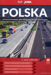 Obrazek Polska atlas drogowy 1:800 000
