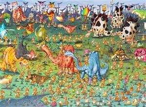 Picture of Puzzle 2000 Dinozaury, Ruyer Francois