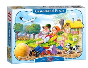 Obrazek 30x PUZZLE KARTONOWE RZEPKA WIEK 4+