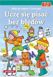 Picture of Uczę się pisać bez błędów 8-9 lat Blok do zabaw i ćwiczeń