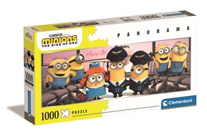 Obrazek Puzzle 1000 panoramiczne Minions 2 39566