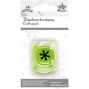 Obrazek Dziurkacz z motywem 18mm płatek śniegu
