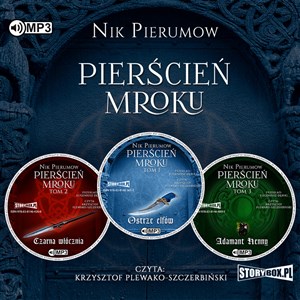 Obrazek [Audiobook] CD MP3 Pakiet Pierścień Mroku