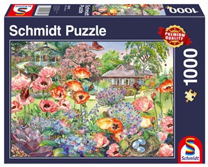 Obrazek Puzzle 1000 PQ Kwitnący ogród 110826