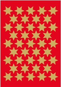 Obrazek Naklejki Gwiazdki złote