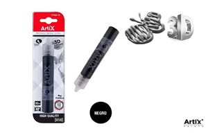 Picture of Farba strukturalna 3D czarny 30ml