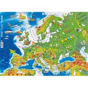 Obrazek Puzzle Europa fizyczna