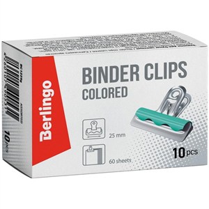 Picture of Klipy 25mm kolorowe, 10szt