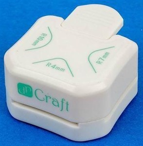 Obrazek Dziurkacz ozdobny narożnikowy 3w1 zaokrąglacz