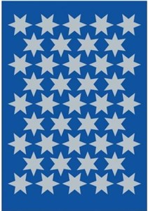 Picture of Naklejki Gwiazdki srebrne