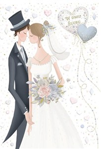 Obrazek Karnet okolicznościowy Ślub