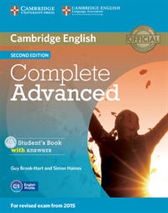 Obrazek Complete Advanced Student's Book with answers +3CD