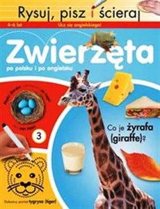 Picture of Zwierzęta Rysuj, pisz i ścieraj