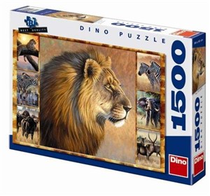 Obrazek Puzzle 1500 Afryka DINO