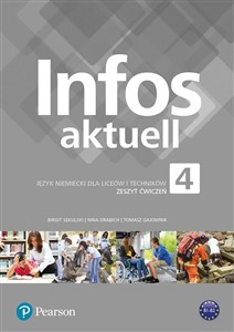 Obrazek Infos aktuell 4 Język niemiecki Zeszyt ćwiczeń + kod eDesk Liceum Technikum