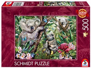 Picture of Puzzle 500 PQ Rodzina koali 112340