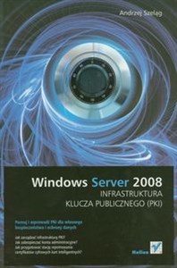 Picture of Windows Server 2008 Infrastruktura klucza publicznego (PKI)