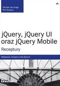 Picture of jQuery, jQuery UI oraz jQuery Mobile Receptury