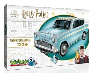Picture of Wrebbit 3D Puzzle Harry Potter Flying Ford Anglia 130