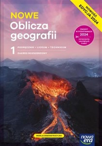 Obrazek Nowe oblicza geografii 1 Maturalne karty pracy ze wskazówkami do rozwiązywania zadań Zakres rozszerzony Liceum Technikum